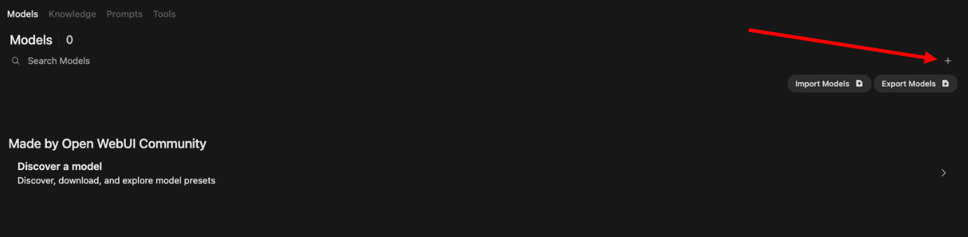 image showing where to add presets